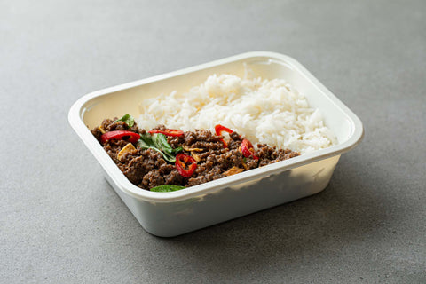 פאד קא פאו בתוספת אורז בסמטי