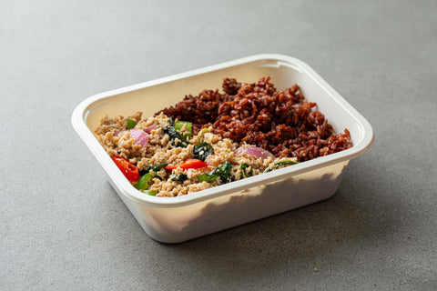 פאד קה פאו עוף עם אורז בר